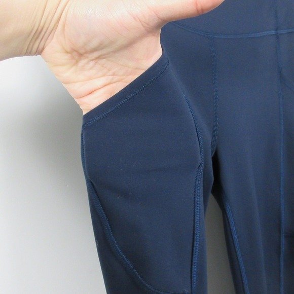 Lululemon Invigorate High-Rise Tight 25" Women 4 Blue Yoga Training Fitness 216 - Picture 6 of 10